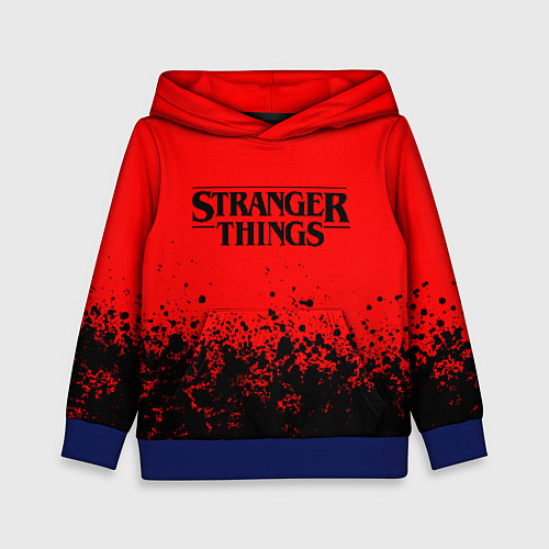 Детская толстовка STRANGER THINGS / 3D-Синий – фото 1