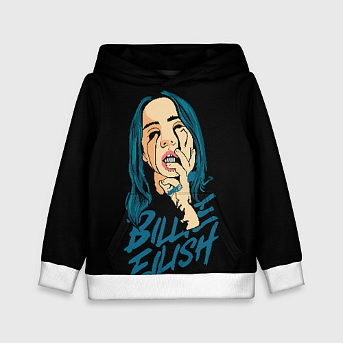 Детская толстовка Billie Eilish / 3D-Белый – фото 1