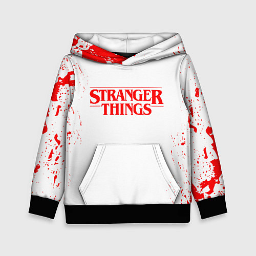 Детская толстовка STRANGER THINGS / 3D-Черный – фото 1