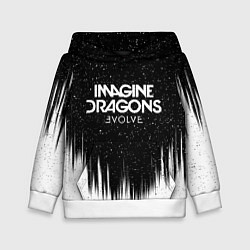 Толстовка-худи детская IMAGINE DRAGONS, цвет: 3D-белый