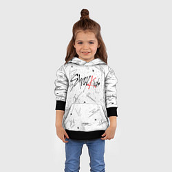 Толстовка-худи детская STRAY KIDS АВТОГРАФЫ, цвет: 3D-черный — фото 2
