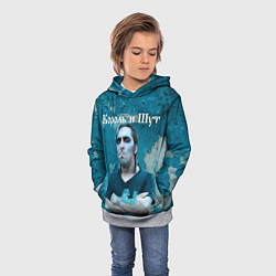 Толстовка-худи детская Король и Шут, цвет: 3D-меланж — фото 2