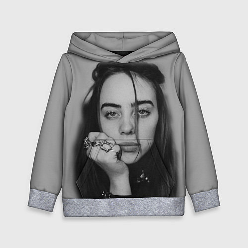 Детская толстовка BILLIE EILISH / 3D-Меланж – фото 1