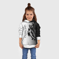 Толстовка-худи детская Overlord, цвет: 3D-белый — фото 2