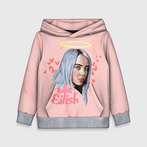 Детская толстовка Billie Eilish / 3D-Меланж – фото 1