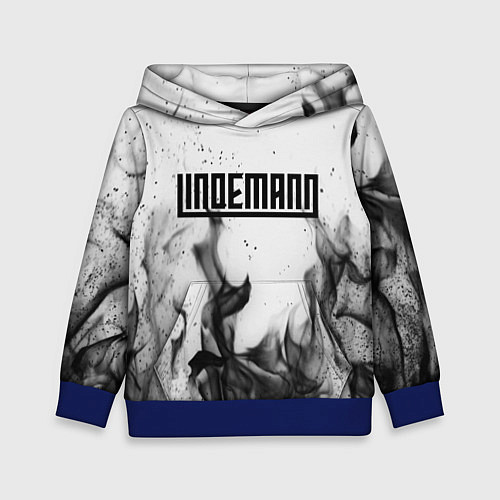 Детская толстовка LINDEMANN: Black Fire / 3D-Синий – фото 1