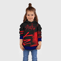 Толстовка-худи детская Stray Kids, цвет: 3D-синий — фото 2