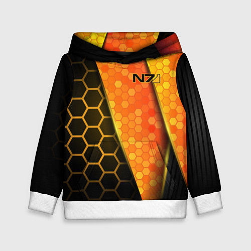 Детская толстовка Mass Effect N7 / 3D-Белый – фото 1