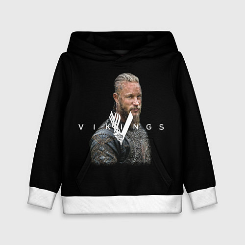Детская толстовка Vikings / 3D-Белый – фото 1
