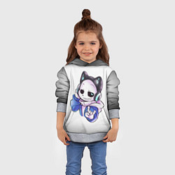 Толстовка-худи детская UNDERTALE, цвет: 3D-меланж — фото 2