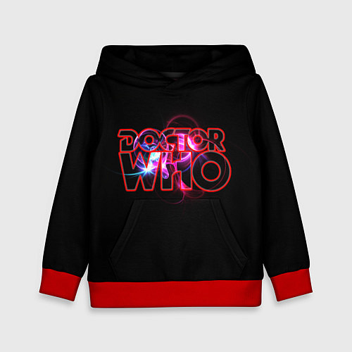Детская толстовка Doctor Who / 3D-Красный – фото 1
