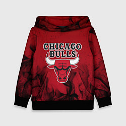 Толстовка-худи детская CHICAGO BULLS, цвет: 3D-черный