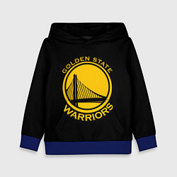 Толстовка-худи детская GOLDEN STATE WARRIORS, цвет: 3D-синий