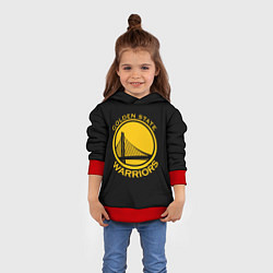 Толстовка-худи детская GOLDEN STATE WARRIORS, цвет: 3D-красный — фото 2