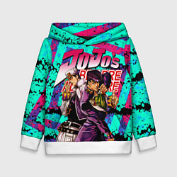 Толстовка-худи детская Jojo, цвет: 3D-белый