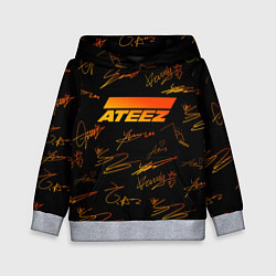 Детская толстовка ATEEZ АВТОГРАФЫ
