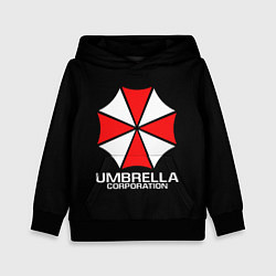 Толстовка-худи детская UMBRELLA CORP, цвет: 3D-черный