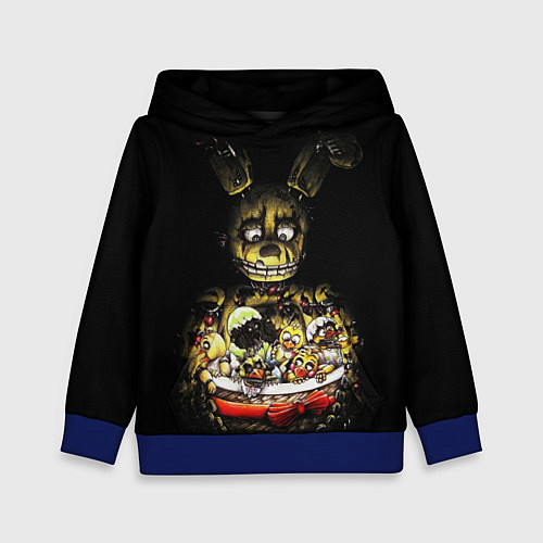 Детская толстовка Five Nights At Freddy's / 3D-Синий – фото 1