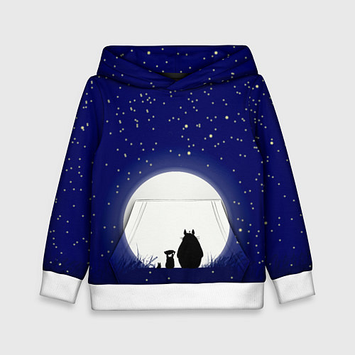 Детская толстовка Мой сосед Тоторо / 3D-Белый – фото 1