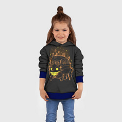 Толстовка-худи детская My Neighbor Totoro, цвет: 3D-синий — фото 2