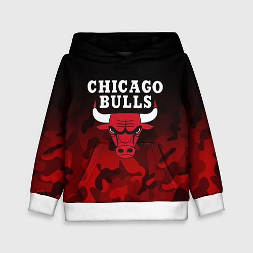 Детская толстовка CHICAGO BULLS / 3D-Белый – фото 1