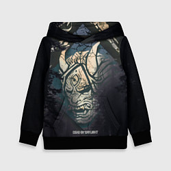 Толстовка-худи детская DBD - monster from forest, цвет: 3D-черный