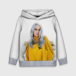 Толстовка-худи детская BILLIE EILISH, цвет: 3D-меланж