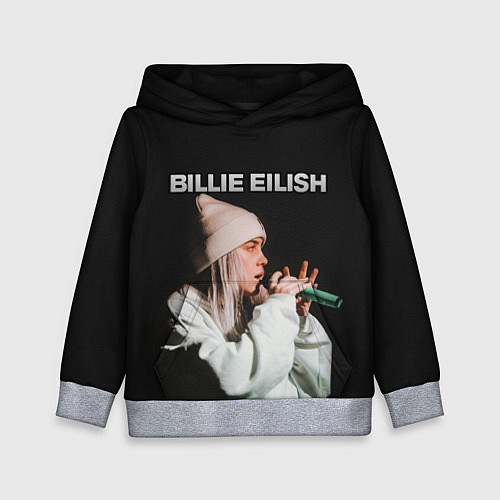 Детская толстовка BILLIE EILISH / 3D-Меланж – фото 1