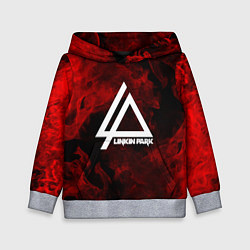 Толстовка-худи детская LINKIN PARK, цвет: 3D-меланж