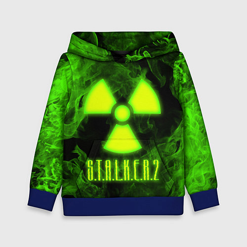 Детская толстовка STALKER 2 / 3D-Синий – фото 1