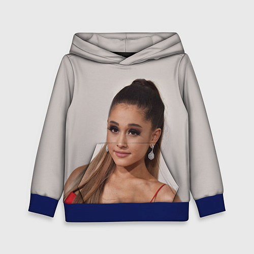 Детская толстовка Ariana Grande Ариана Гранде / 3D-Синий – фото 1