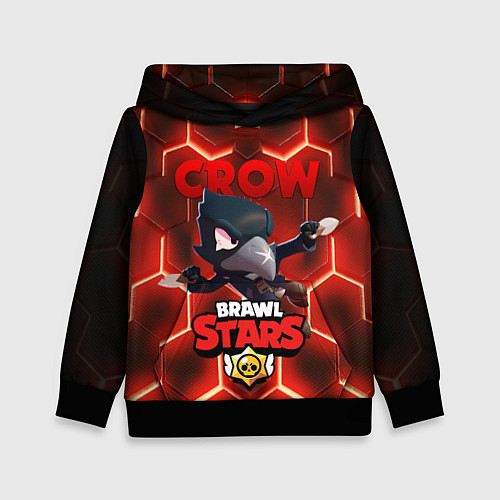 Детская толстовка BRAWL STARS CROW / 3D-Черный – фото 1