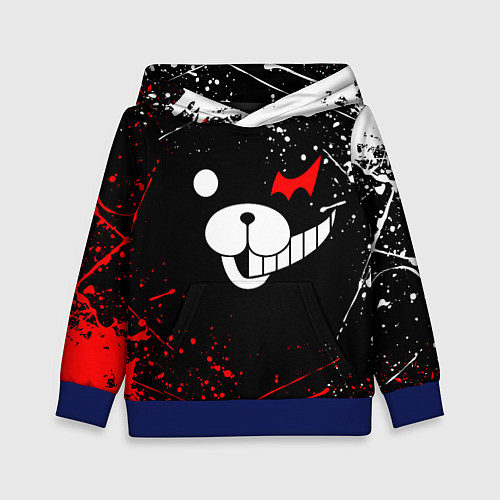Детская толстовка MONOKUMA / 3D-Синий – фото 1