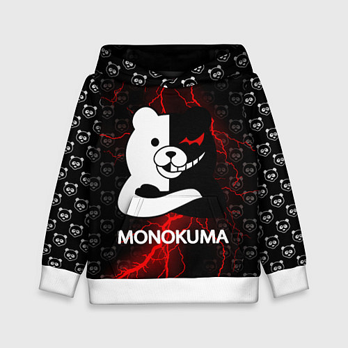 Детская толстовка MONOKUMA / 3D-Белый – фото 1