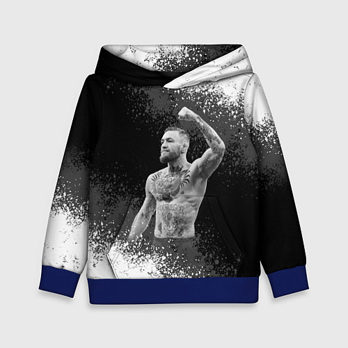 Детская толстовка Conor McGregor / 3D-Синий – фото 1