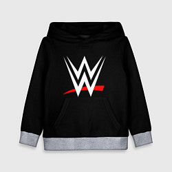 Толстовка-худи детская WWE, цвет: 3D-меланж