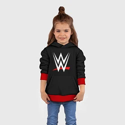 Толстовка-худи детская WWE, цвет: 3D-красный — фото 2