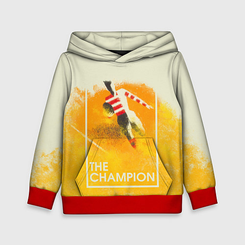 Детская толстовка Регби The Champion / 3D-Красный – фото 1