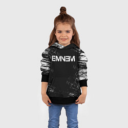Толстовка-худи детская EMINEM, цвет: 3D-черный — фото 2