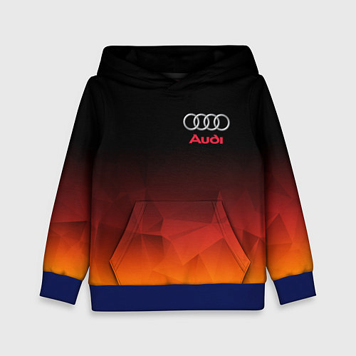 Детская толстовка AUDI / 3D-Синий – фото 1