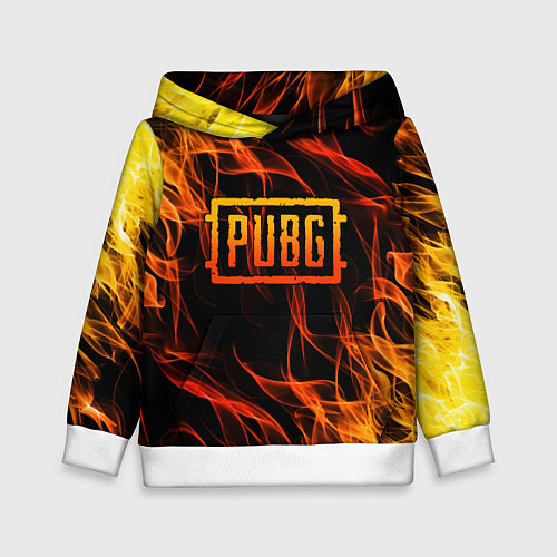 Детская толстовка PUBG / 3D-Белый – фото 1
