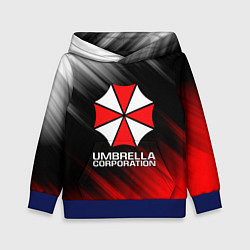 Толстовка-худи детская UMBRELLA CORP, цвет: 3D-синий