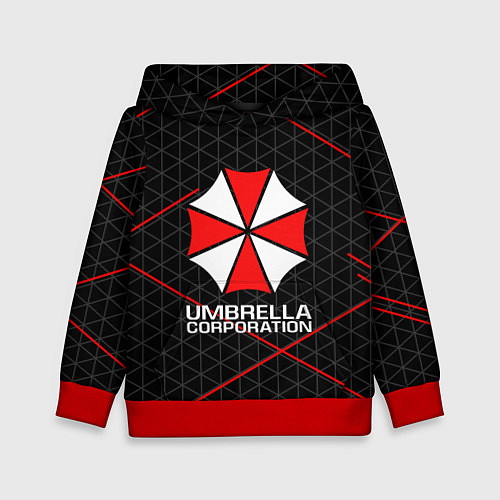 Детская толстовка UMBRELLA CORP / 3D-Красный – фото 1