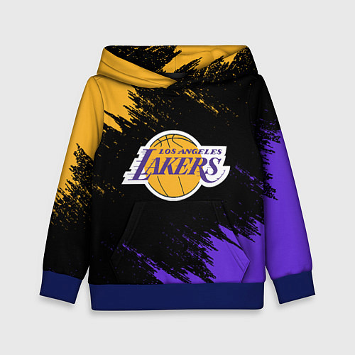 Детская толстовка LA LAKERS / 3D-Синий – фото 1
