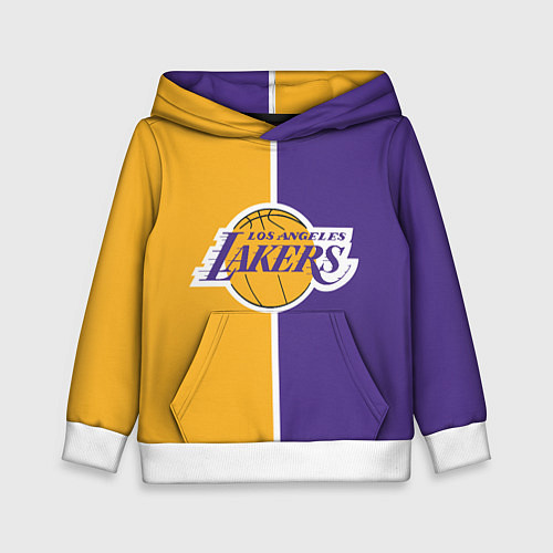 Детская толстовка LA LAKERS / 3D-Белый – фото 1