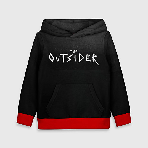 Детская толстовка The Outsider / 3D-Красный – фото 1