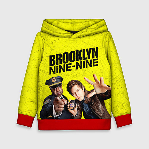 Детская толстовка Brooklyn Nine-Nine / 3D-Красный – фото 1