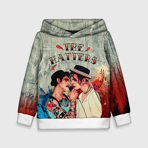 Детская толстовка THE HATTERS / 3D-Белый – фото 1