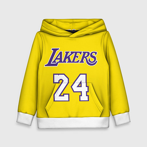 Детская толстовка Kobe Bryant 24 / 3D-Белый – фото 1