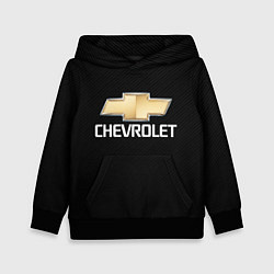 Толстовка-худи детская CHEVROLET, цвет: 3D-черный